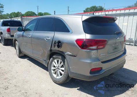 2019 Kia Sorento 2.4L Lx from USA, damaged, VIN 5XYPG4A33KG512634
